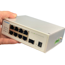 SWITCH POE CÔNG NGHIỆP 8 CỔNG GIGA, 1 SFP - TD-SW618G-F V1.2